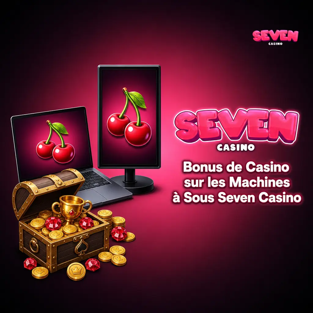 Bonus casino Seven Casino : 450% sur premier dépôt jusqu'à 7500 EUR, cashback et tournois de slots disponibles