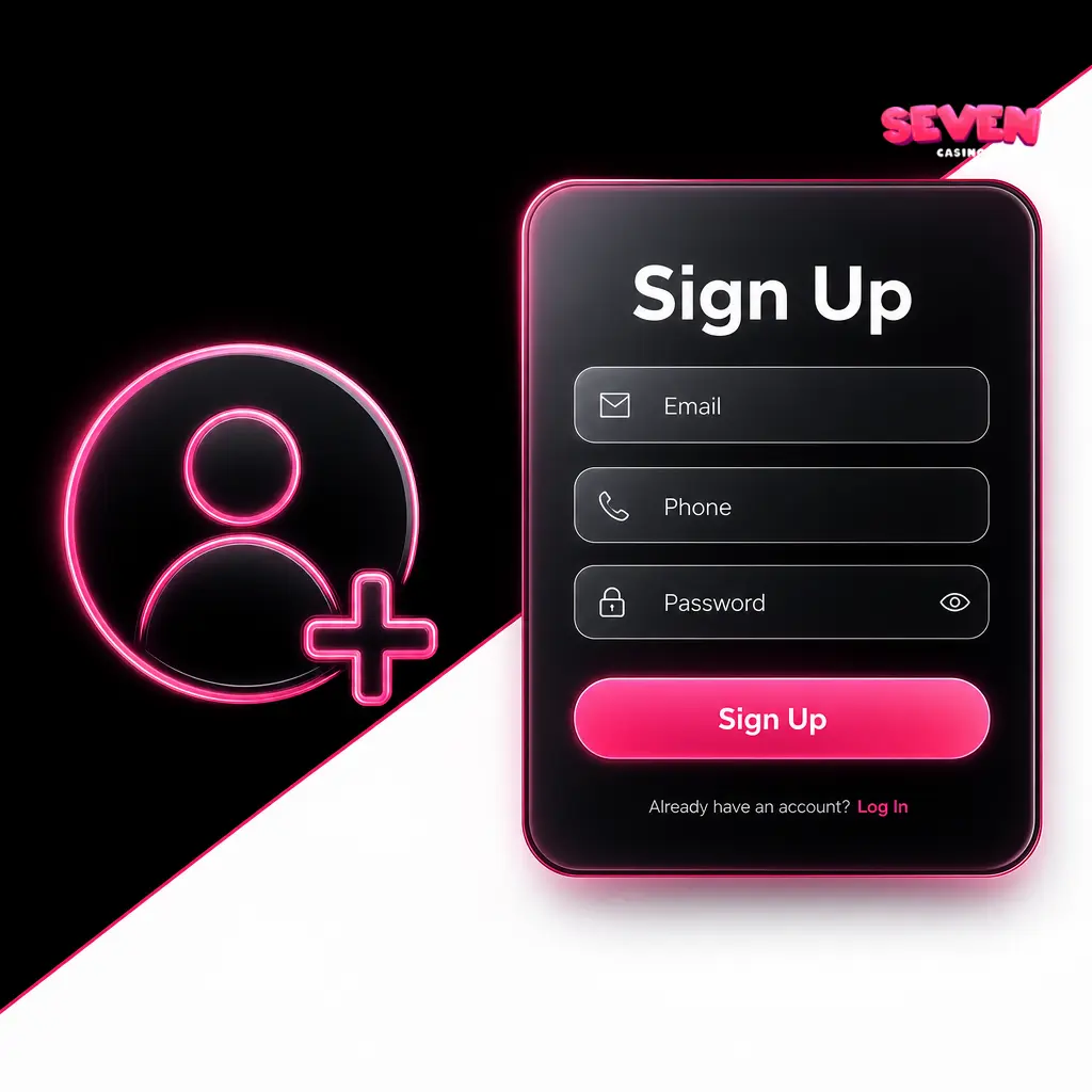 Guide d'inscription sur Seven Casino en France en moins de 3 minutes pour accéder aux jeux et bonus