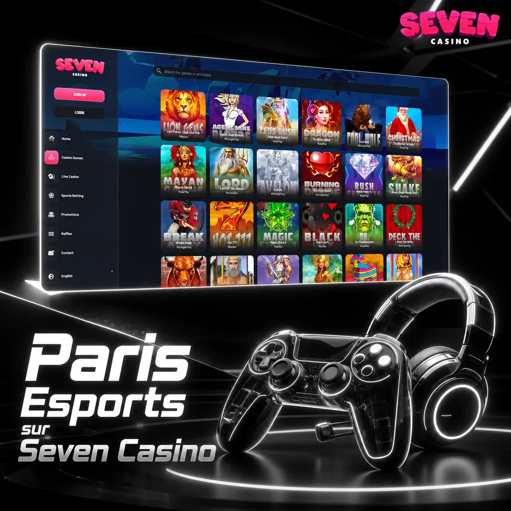 Paris esports sur Seven Casino : cotes sur LEC, Worlds, CS2, Dota 2, Valorant et FIFAe en direct.