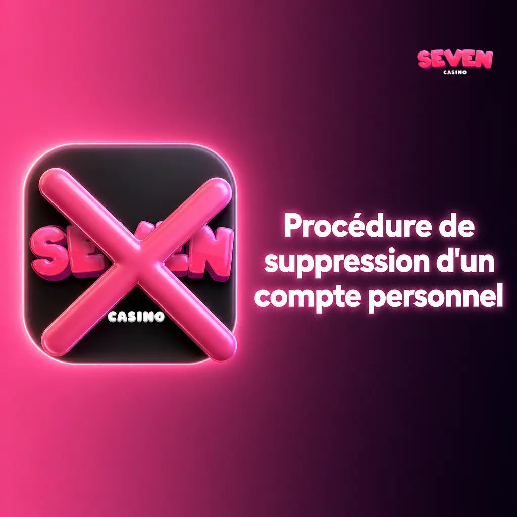 Procédure étape par étape pour supprimer un compte Seven Casino via les paramètres ou le service client