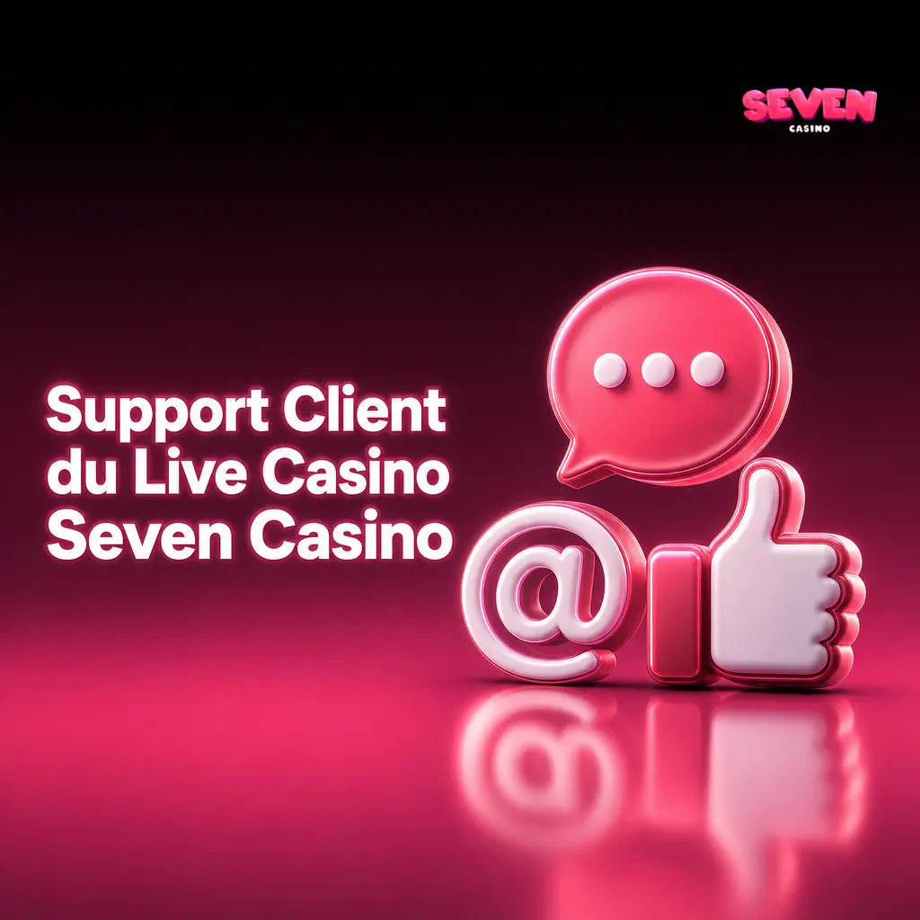 Équipe support Seven Casino disponible 24h/24 via chat, e-mail et FAQ pour les joueurs de casino live