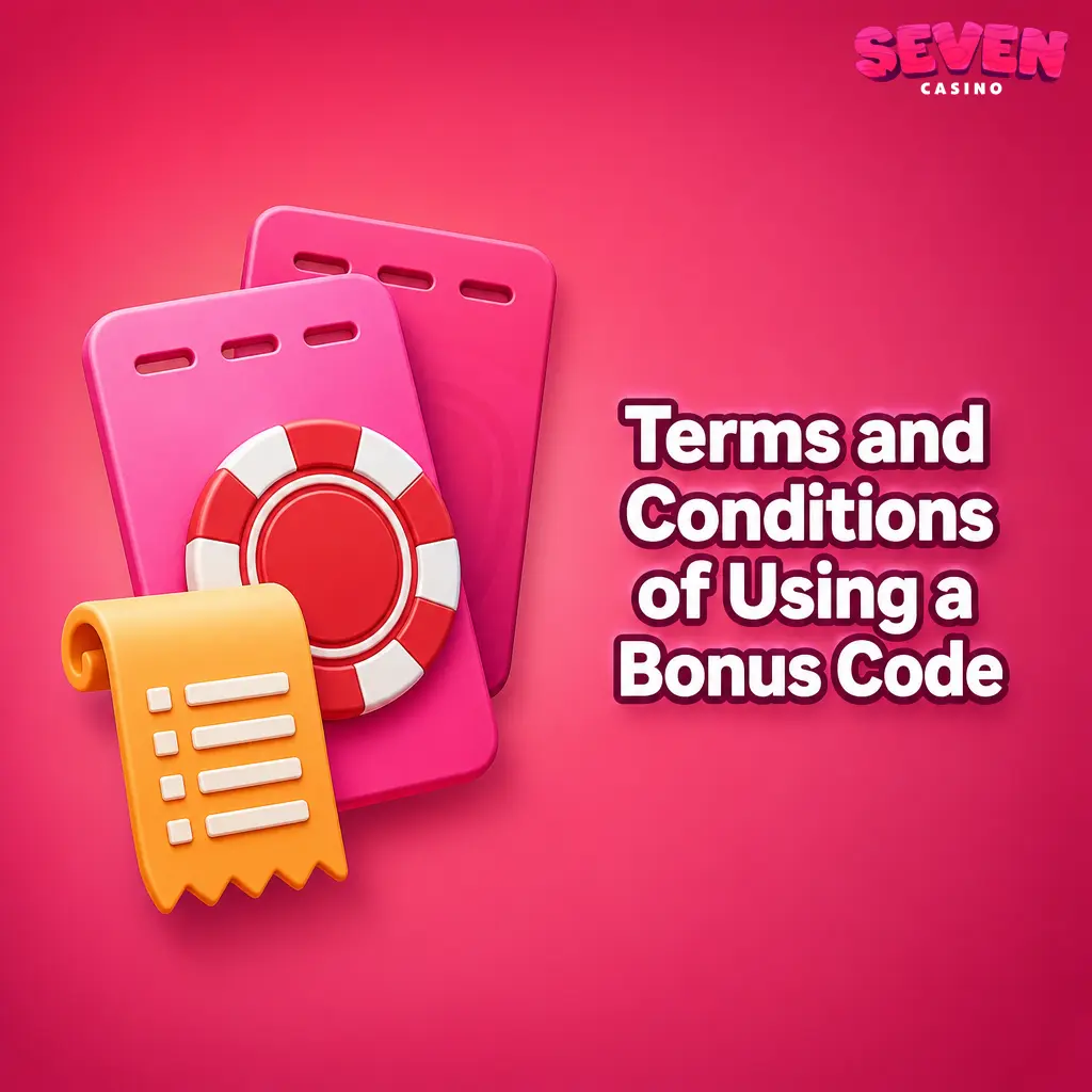 Seven Casino bonus code terms: min £20 deposit, wagering requirements, UK players only, valid on first four deposits